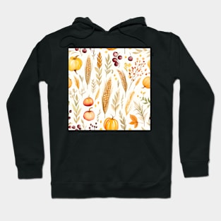 Autumn Harvest Pattern 20 Hoodie